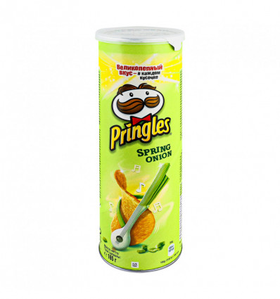 Чіпси Pringles Зелена цибуля картопляні 165г