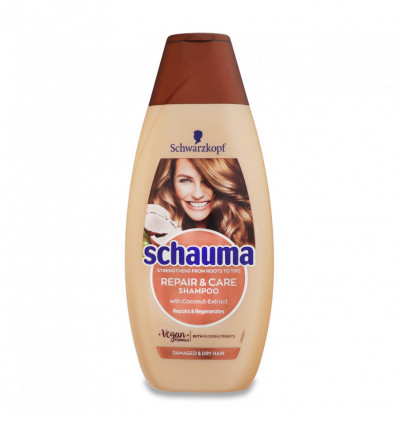 Шампунь для волосся Schauma Відновлення та догляд 400мл