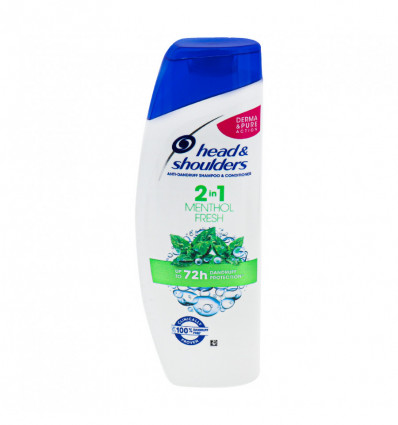 Шампунь Head&Shoulders Свіжість ментолу 2в1 360мл