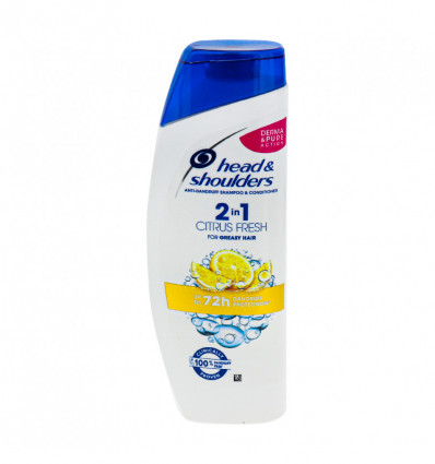 Шампунь Head&Shoulders Цитрусова свіжість 2в1 360мл