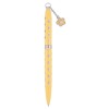 Набор подарочный Heel: ручка шариковая + брелок, желтый LS.122012-08