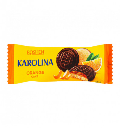 Печенье Roshen Karolina Orange с желейной начинкой 135г