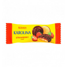 Печенье Roshen Karolina Strawberry с желейной начинкой 135г