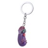 Набір подарунковий Aubergine: ручка кулькова і брелок, фіолетовий LS.122013-07