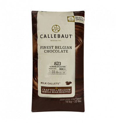 Шоколад Callebaut молочний 33.6% 10кг