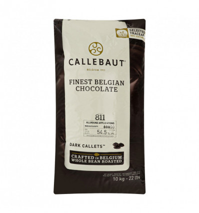 Шоколад Callebaut темный 54.5% 10кг