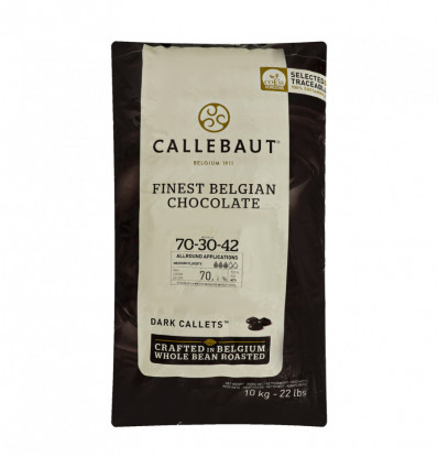 Шоколад Callebaut экстра темный 70% 10кг