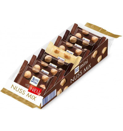 Набор шоколада Ritter Sport Mini с целыми орехами 116 г