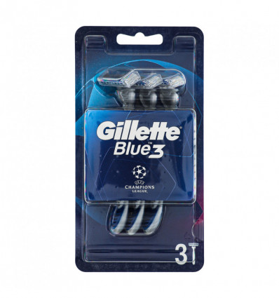Станок для бритья Gillette Blue3 мужской одноразовый 3шт/уп