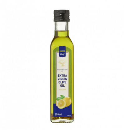 Олія оливкова Metro Chef Extra Virgin з лимоном 250мл