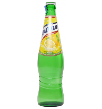 Напій Натахтарі Грузинський лимонад Лимон натуральний безалкогольний середньогазований скляна пляшка