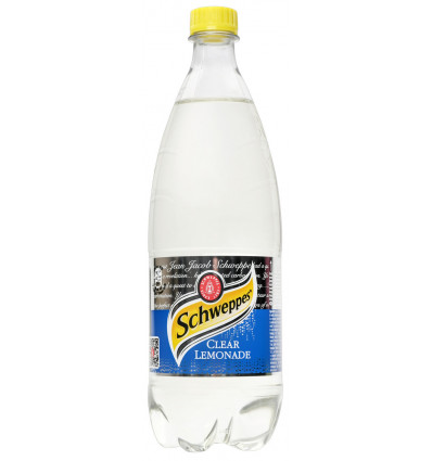 Напій Schweppes Clear Lemonade безалкогольний сильногазований 1л