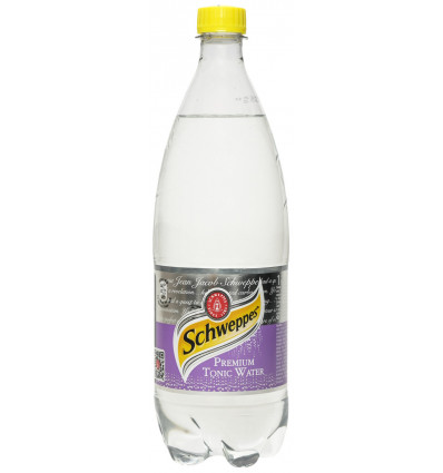 Напиток Schweppes Premium Tonic Water безалкогольный сильногазированный 1л