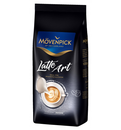 Кава Movenpick Latte Art в зернах, 1 кг