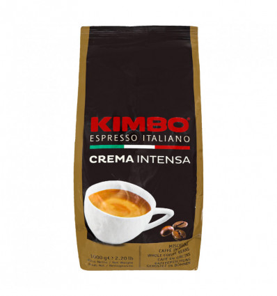 Кофе Kimbo Crema Intensa в зернах жареный 1000г