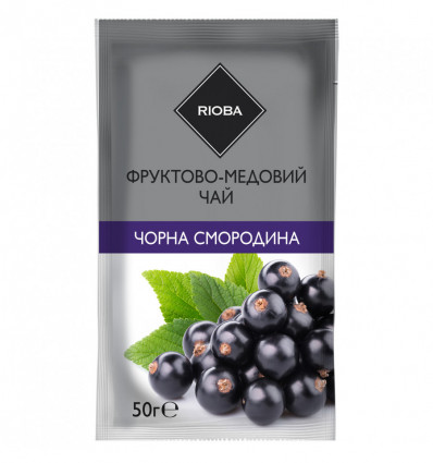 Напій Rioba концентрований чай Чорна смородина 50 г