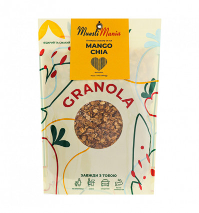 Гранола Muesli Mania Mango-Chia 350г