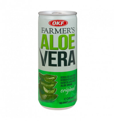 Напиток безалкогольный OKF Farmer`s Aloe Vera Original 240мл