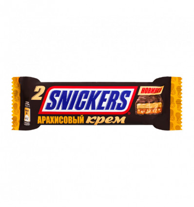 Батончик Snickers Creamy peanut butter 2*18.25г/уп
