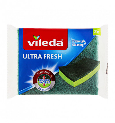 Губка кухонная Vileda Ultra Fresh 2шт/уп