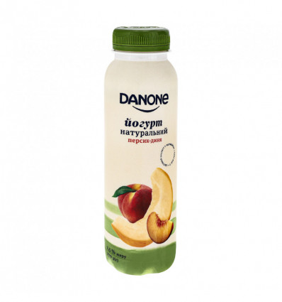 Йогурт Danone Персик-дыня натуральный 1.5% 270г