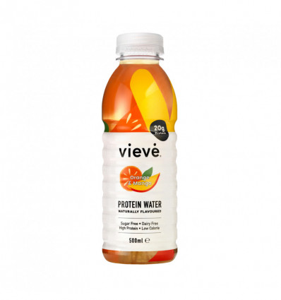 Протеїнова вода Vieve апельсин і манго 500 мл