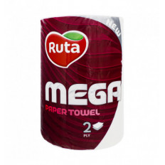 Полотенце Ruta Mega бумажное 2-слойное 1шт