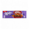 Шоколад Milka молочний з мигдальною начинкою з какао 300г