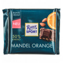 Шоколад Ritter Sport темний мигдальний горіх апельсин 100г