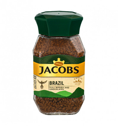 Кофе Jacobs Brazil натуральный растворимый 95г