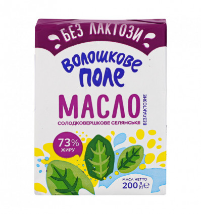 Масло Волошкове поле безлактозне солодковершкове 73% 200г