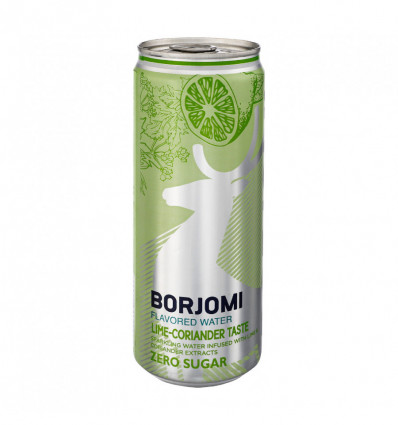 Напій безалкогольний Borjomi Lime-coriander 0.33л