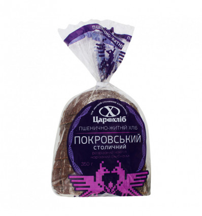 Хліб Цар Хліб Покровський столичний пшенично-житній 350г
