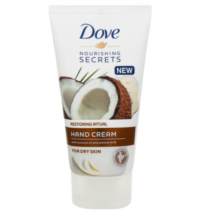 Крем для рук Dove Nourishing Secr кокос миндаль  75мл