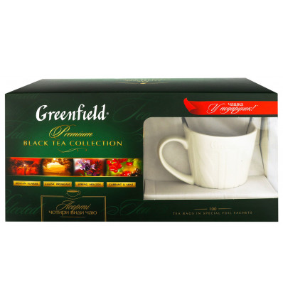 Набір чаю Greenfield + чашка керамічна 1шт