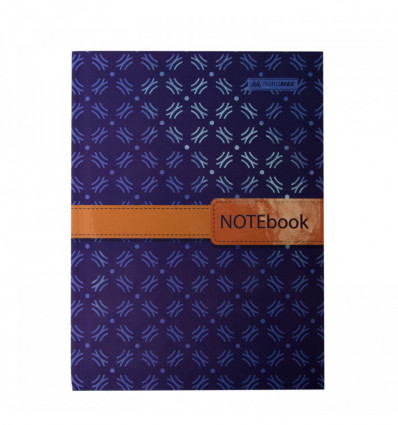 Записная книжка INSOLITO, А5, 96 л., клетка, твердая картонная обложка, синяя