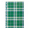 Тетрадь для записей SHOTLANDKA, А6, 48 л., клетка, картонная обложка, зеленая