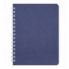 Зошит для нотаток BARK, А6, 60 арк., клітинка, пластикова обкладинка, синій