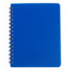 Зошит для нотаток RAIN, А6, 80 арк., клітинка, пластикова обкладинка, синій