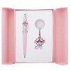 Набір подарунковий Goldfish: ручка кулькова + брелок, рожевий LS.122025-10