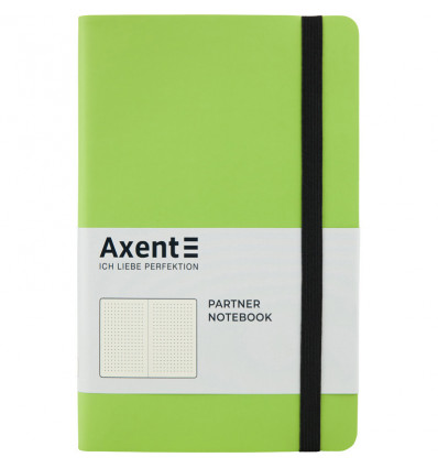 Книга записна Axent Partner Soft 8312-09-A, A5-, 125x195 мм, 96 аркушів, крапка, гнучка обкладинка, 