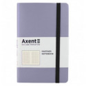 Книга записная Axent Partner Soft 8206-34-A, A5-, 125x195 мм, 96 листов, клетка, гибкая обложка, сер