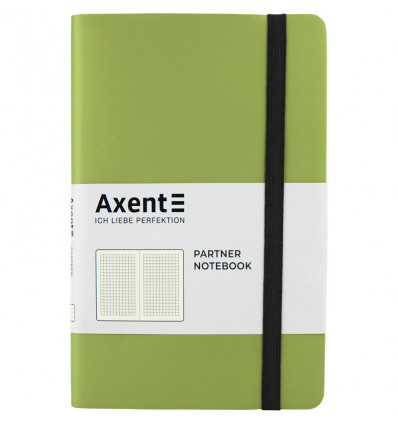 Книга записна Axent Partner Soft 8206-09-A, A5-, 125x195 мм, 96 аркушів, клітинка, гнучка обкладинка