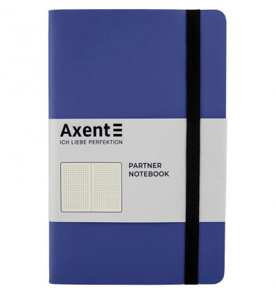 Книга записна Axent Partner Soft 8312-02-A, A5-, 125x195 мм, 96 аркушів, крапка, гнучка обкладинка, 