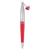 Набір подарунковий Miracle: ручка кулькова + брелок, червоний LS.122026-05
