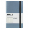 Книга записная Axent Partner Soft 8206-14-A, A5-, 125x195 мм, 96 листов, клетка, гибкая обложка, сер