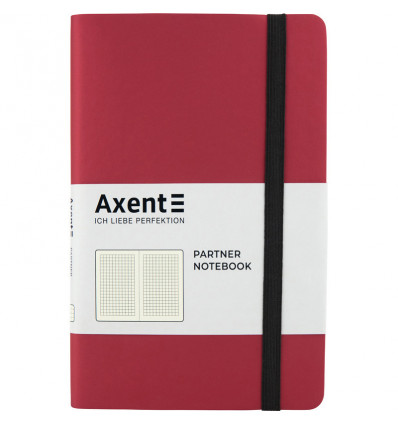 Книга записна Axent Partner Soft 8206-05-A, A5-, 125x195 мм, 96 аркушів, клітинка, гнучка обкладинка