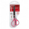 Ножницы Axent Titanium Lite 6406-02-A, 19 см, с прорезиненными ручками, серо-розовые
