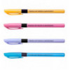 Ручка масляна PROVENCE GRIP, PASTEL BM.8356-01, 0,5 мм, гум. грип, тригр. корпус, синя