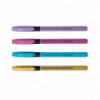 Ручка масляна PROVENCE GRIP, PASTEL BM.8356-01, 0,5 мм, гум. грип, тригр. корпус, синя